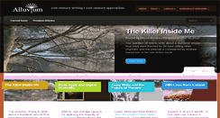 Desktop Screenshot of alluvium-journal.org